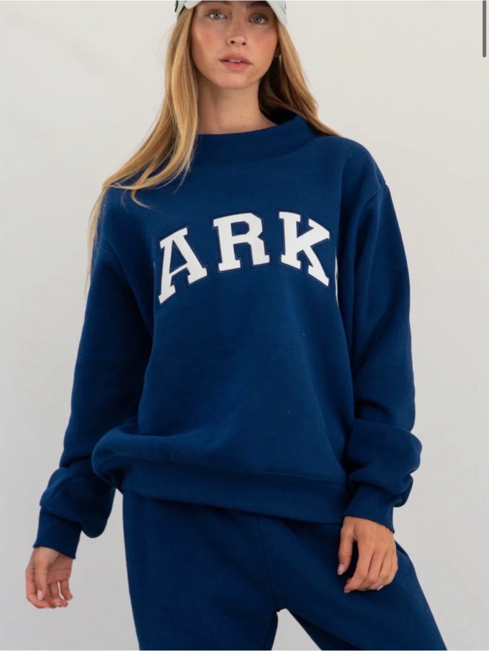 ARK Navy Crewneck Sweatshirt - Women's Pullover